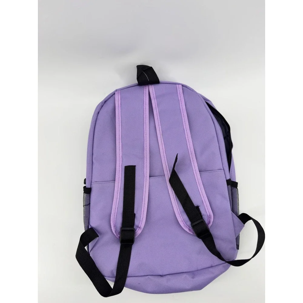Lavender Canvas Backpack School